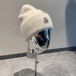 Moncler pom fur hat adult